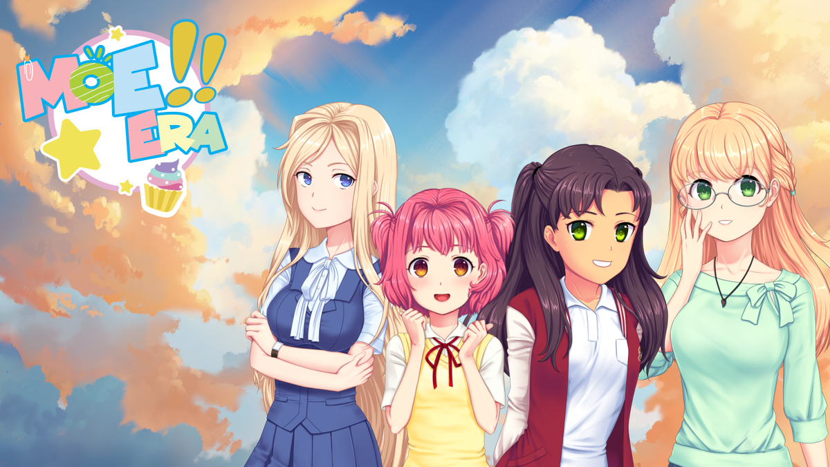 Слева стоит Сима, чуть правее Нана, Марта и в заключении Тея.