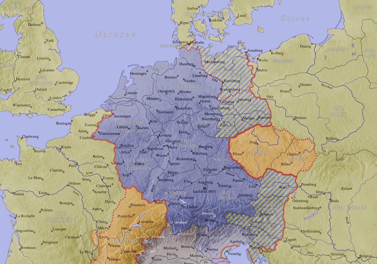 Земли германцев. Восточно Франкское королевство Германии. Королевство Германия 10 век. Королевство Германия 10 век карта. Восточно Франкское королевство в 10 веке.