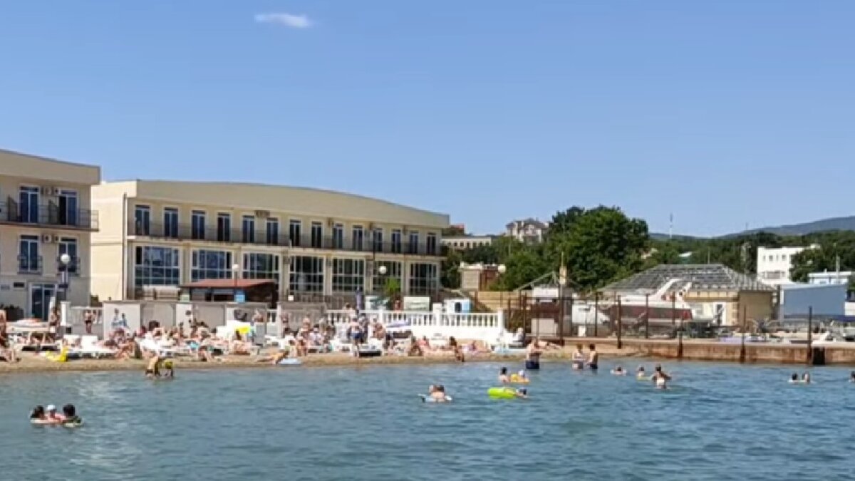 Пляж "Тихая гавань" улицы Пограничная