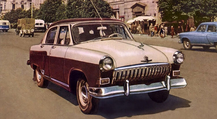 21-ая Волга последней серии, как раз недавно была снята с производства, но была вполне престижной.