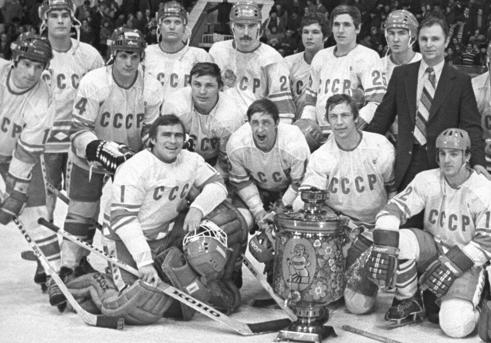 Герои дня - 22 декабря 1978 года - хоккеисты сборной СССР
