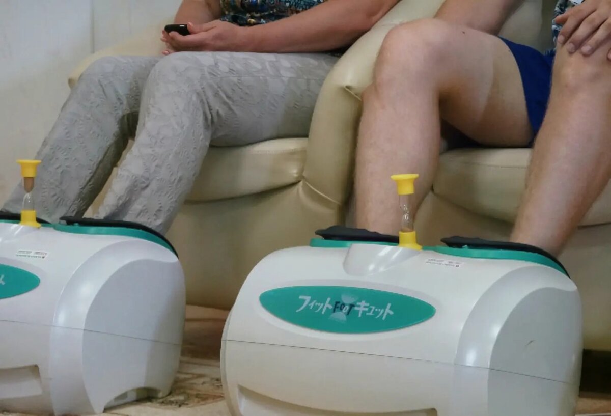 Процедура принятия массажа стоп