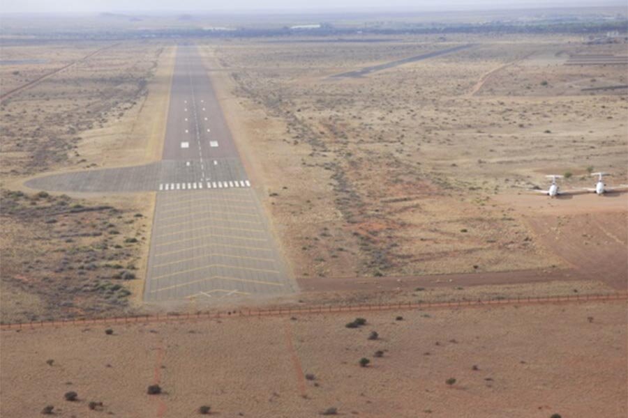 ВПП Upington Airport. Фото из открытых источников