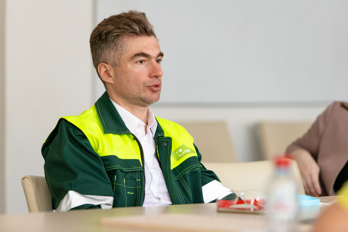 На фото ИАА "ИНФОБИО":  Сергей Коркин, руководитель «Свеза Биопродукт».
