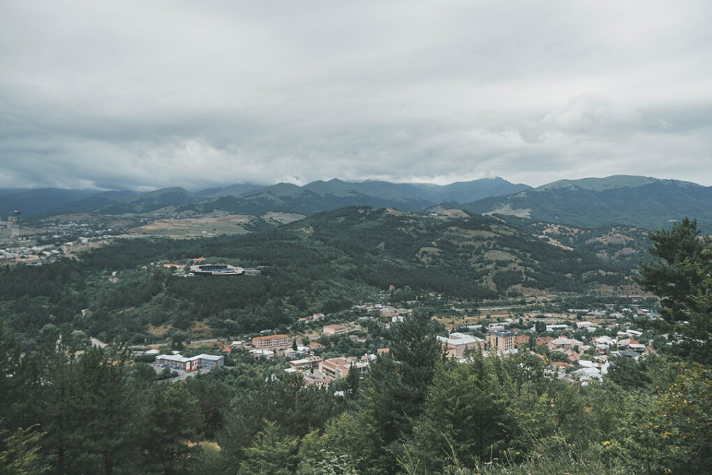 Вид на город Дилиджан