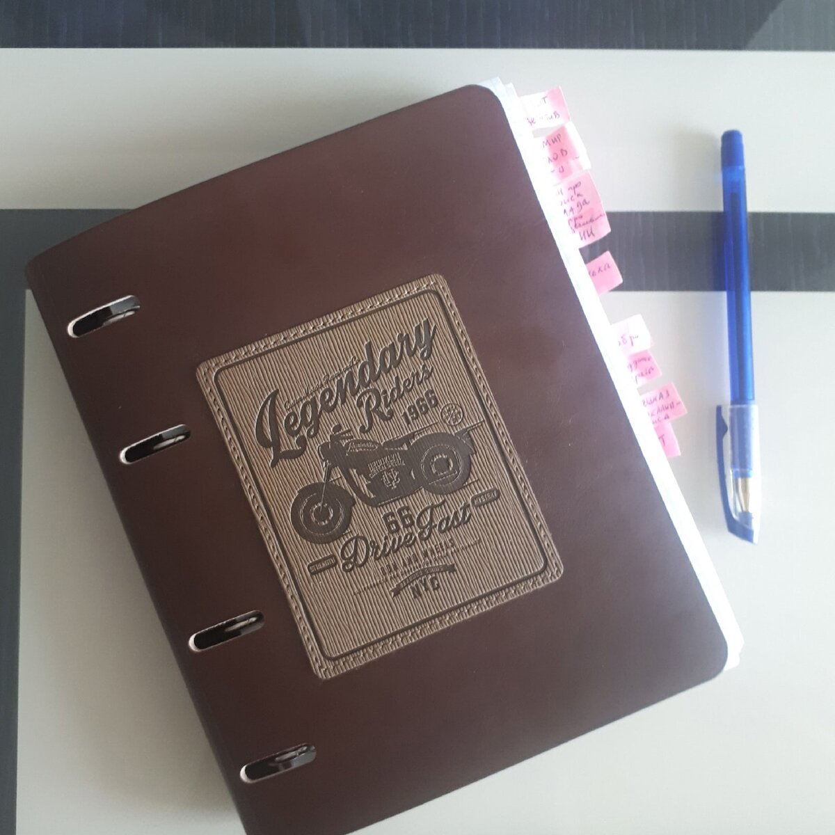 Наш блокнот с проектами, над которыми мы сейчас работаем