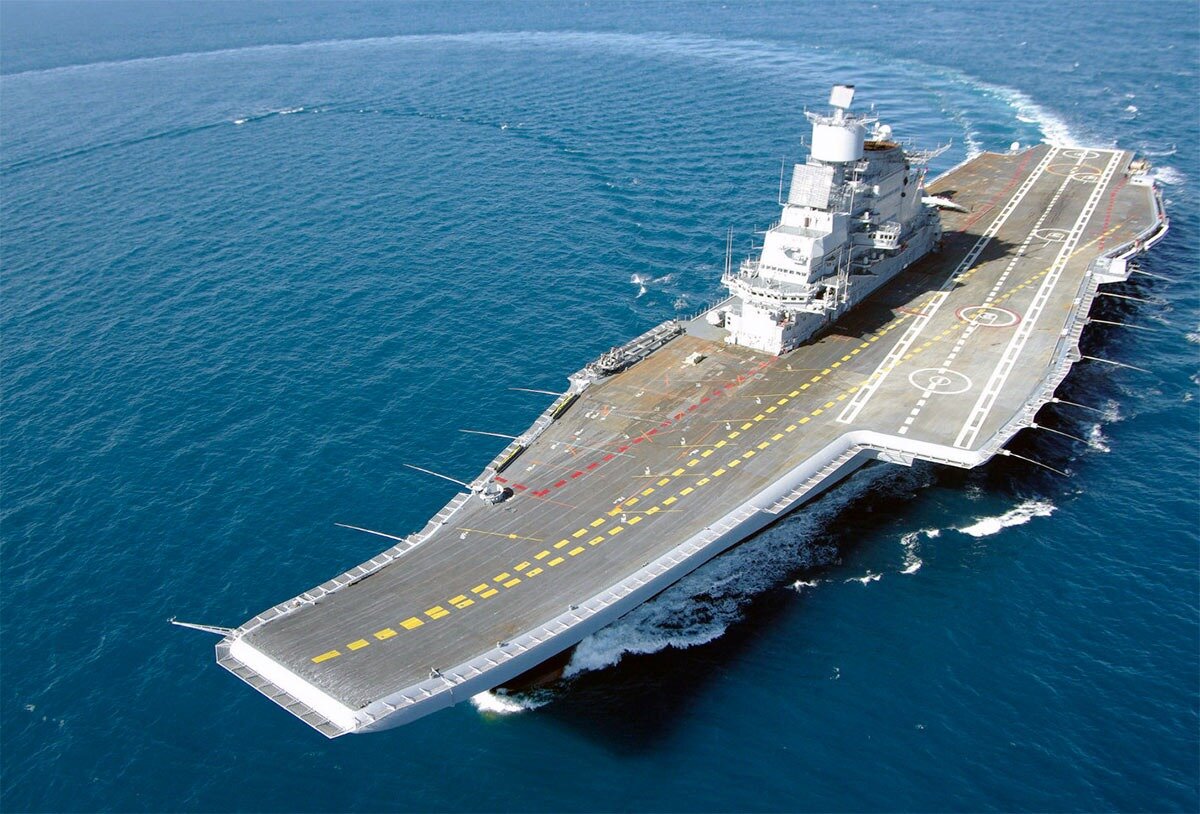 Единственный авианосец России из проекта "Кречет", Адмирал Горшков