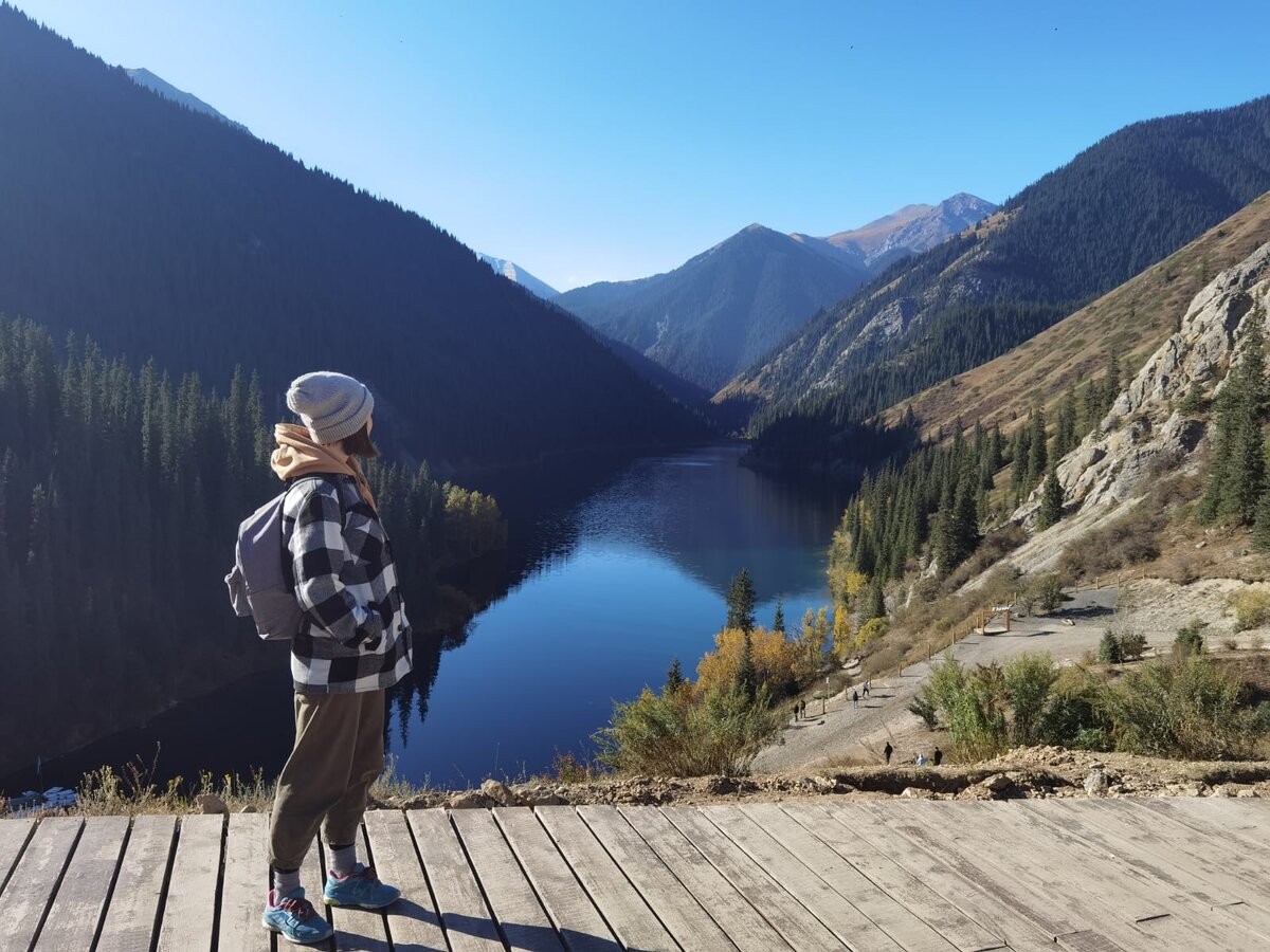 Вид на нижнее озеро Саты