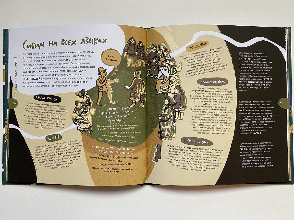 Разворот из книги Ольги Нечаевой "Великая Тартария и семь ее гостей"