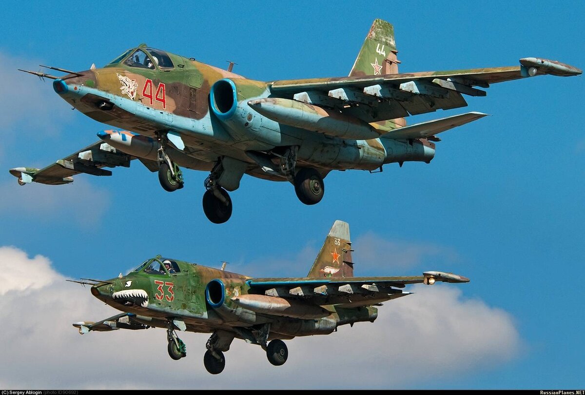 Су-25. Фото Сергея Аблогина/russianplanes.net