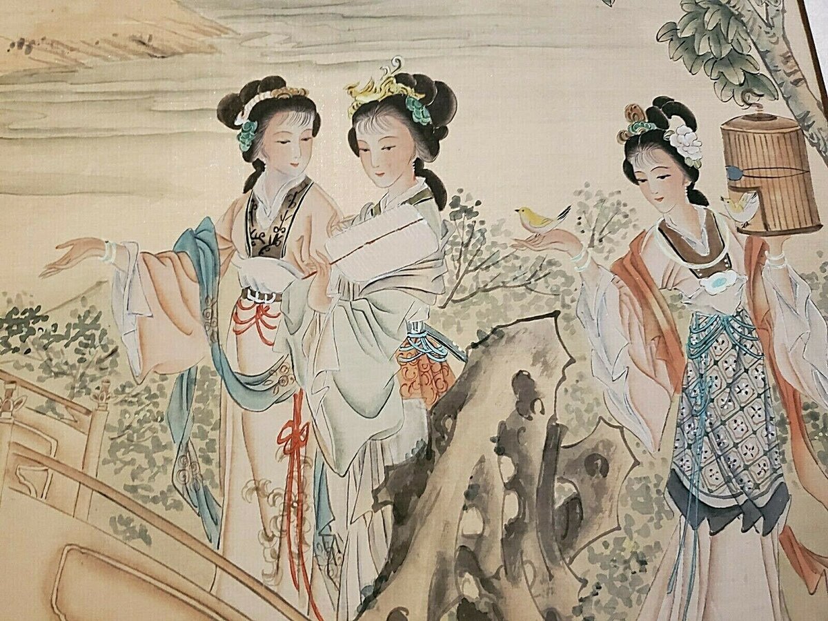 Наложницы в гареме китайского императора