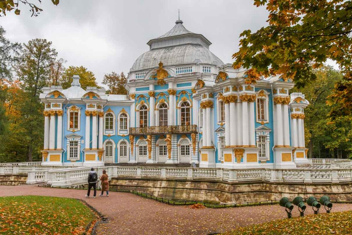 Церковь Екатерининского дворца в Царском селе