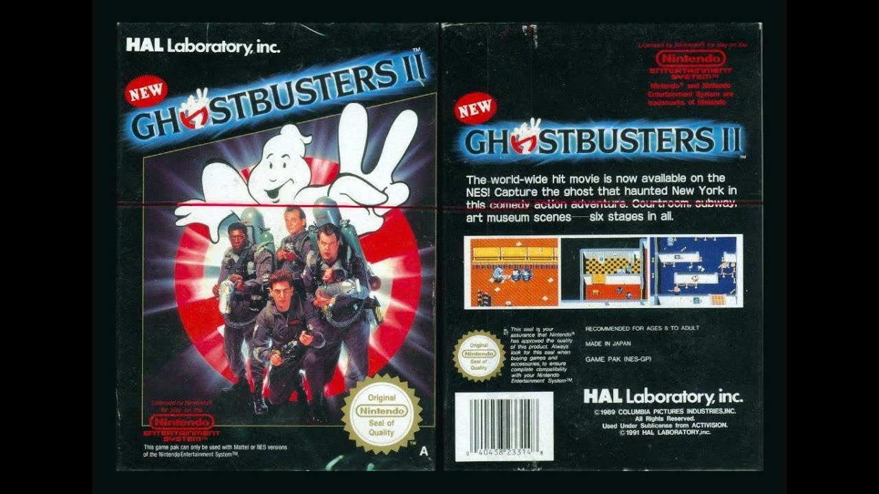 Прохождение Ghostbusters 2 NES, Dendy Охотники за привидениями 2 денди