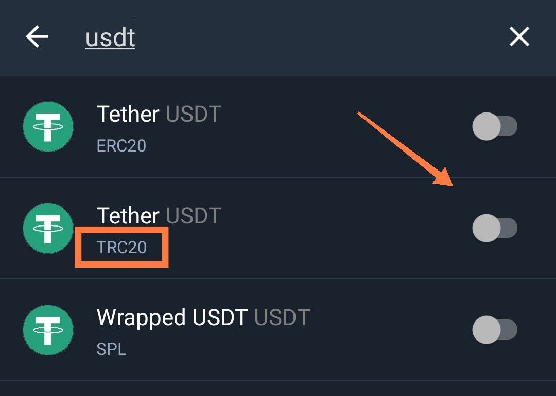 Как переводить usdt trc20. Как переводить usdt trc20