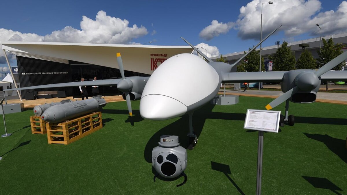 Новейший Российский ударный беспилотник "Сириус"