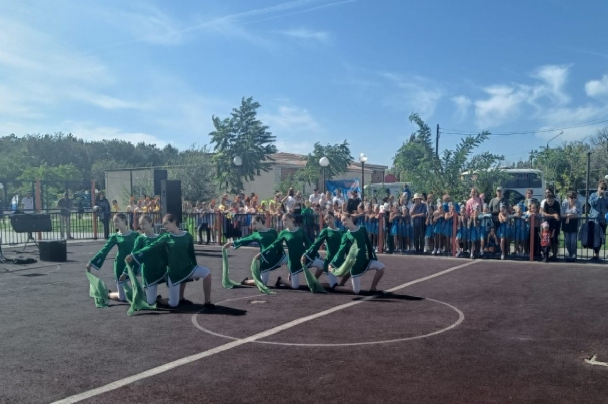    В отдаленном районе Астрахани отпраздновали юбилей города