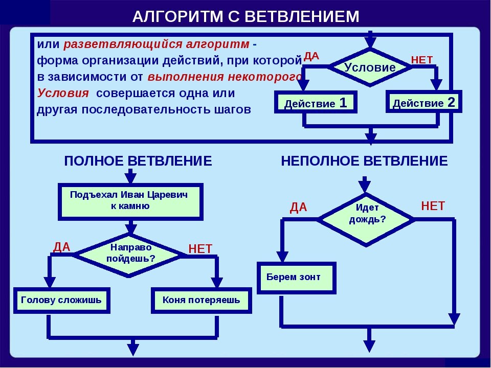 Блок схема это информационная модель истина или ложь