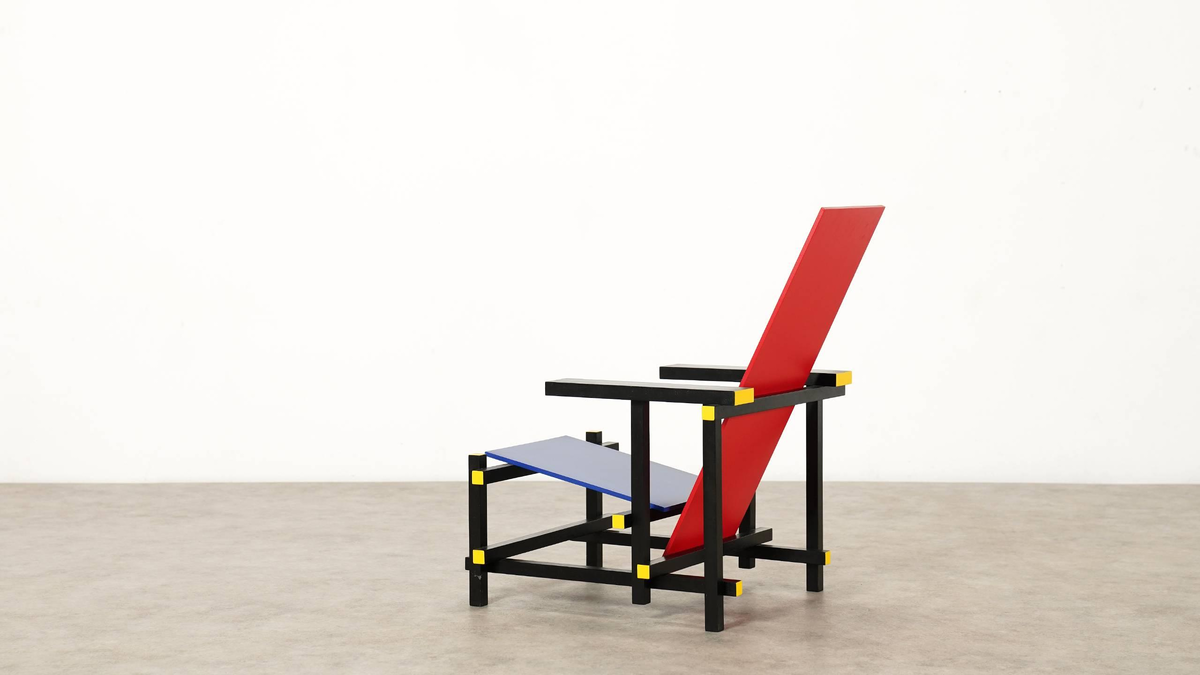 Красно-синий стул Ритвельда