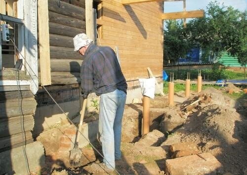 Деревянная веранда своими руками