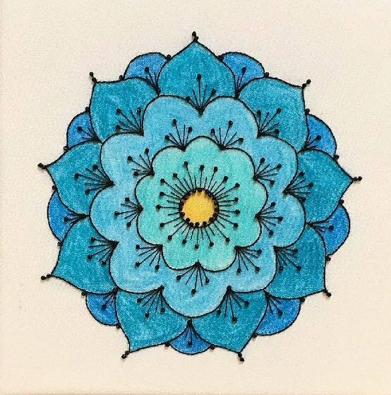 мандала Vishudda