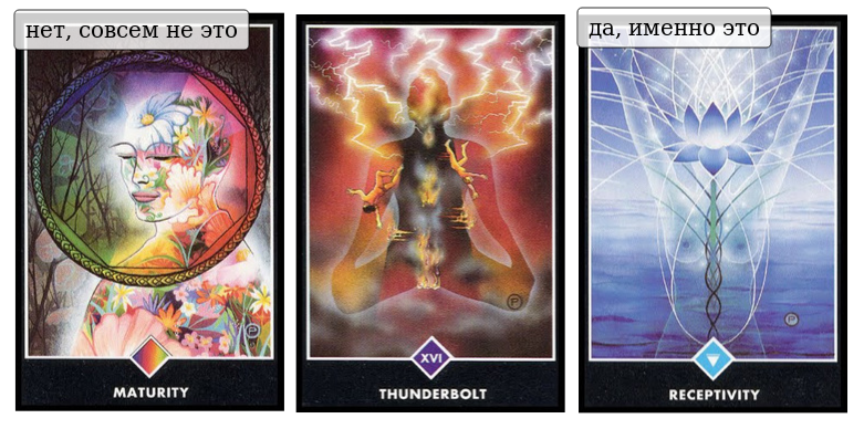 Карта прорыв ошо дзен таро