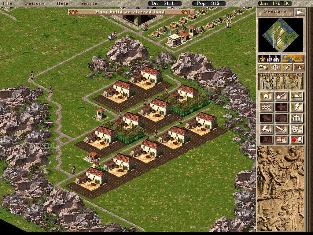 Вам предстоит стать великим императором Рима, начните с небольших поселений и закончите могущественной империей! В игре качественная графика позволяющая насладиться архитектурными творениями той эпохи! Цезарь является экономически-строительной стратегией в реальном времени, где нужно добывать ресурсы и развивать технологии.