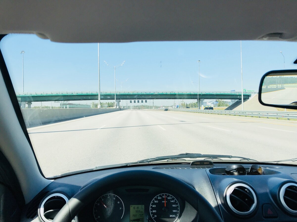 Трасса М11. Снимок Каршерского Кота