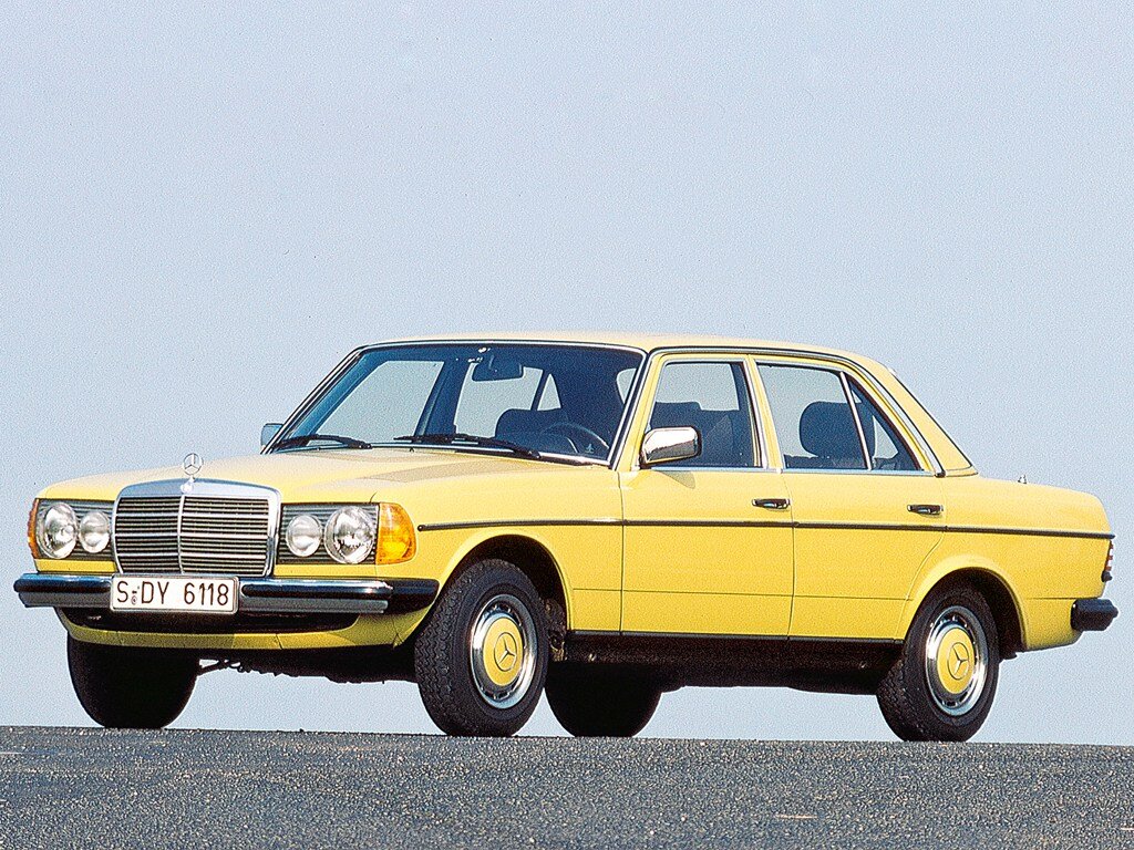 Вот такой у нас был Мерс - Mercedes Benz 250 (W123)