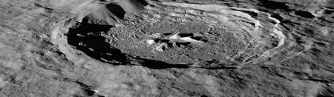 "NASA's LRO Discovers Lunar Hydrogen More Abundant on Moon's Pole-Facing Slopes" by NASA Goddard Space Flight Center's photostream is licensed under CC BY 2.0