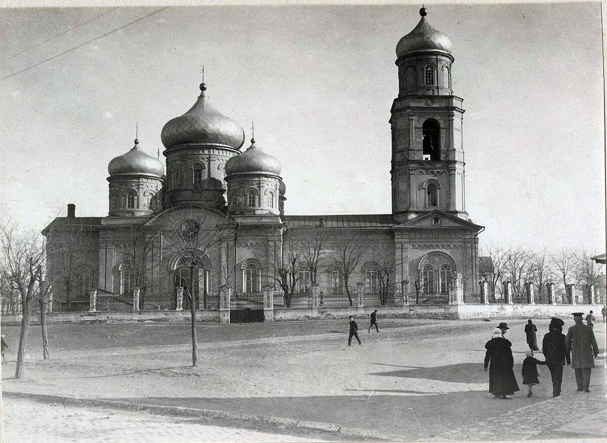 Здание церкви, фото конца 19 века. 