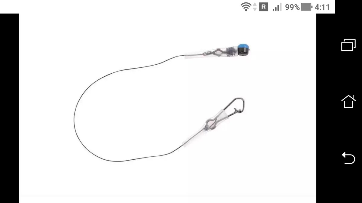 фото бусинка и вертлюжок вязать на скользящий поводок на фидер