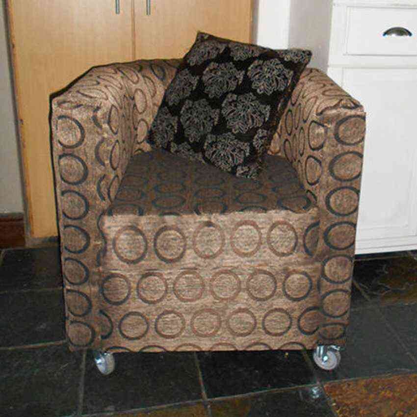 Удобное кресло-мешок своими руками всего за полчаса