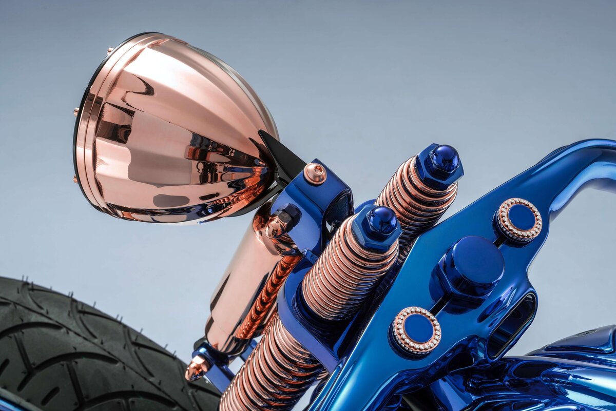 Харлей Дэвидсон Blue Edition