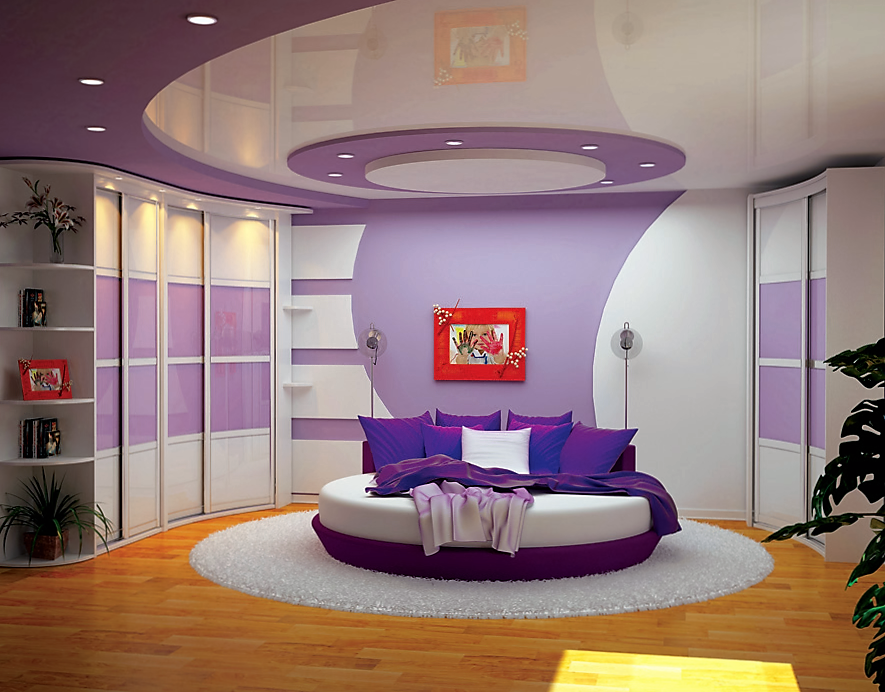 Радиусные шкафы-купе в спальню