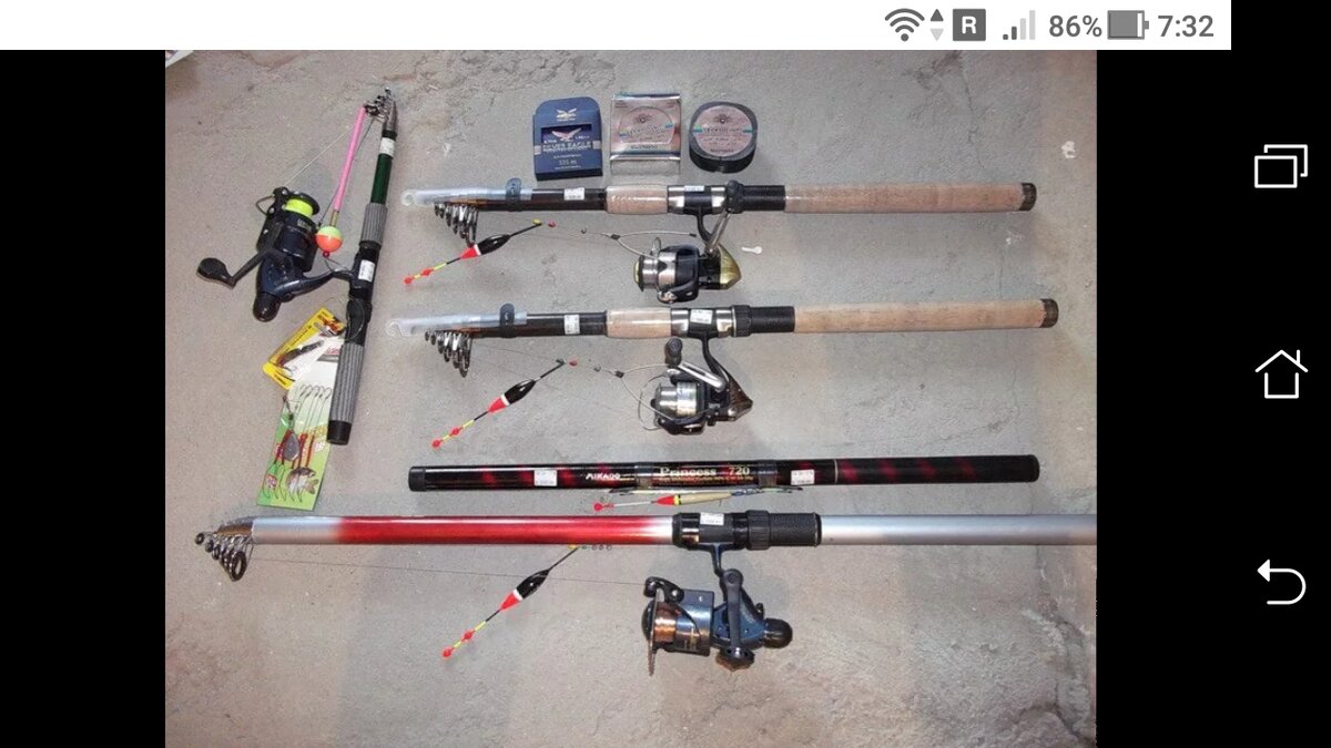 фото классическая поплавочная удочка