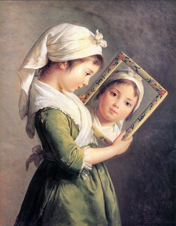 "Портрет Жюли Лебрен, дочери художницы", 1787, 73×60.3 