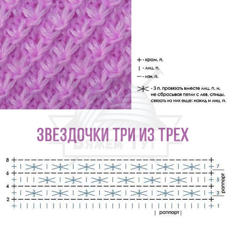 Источник: группа "вяжем тут" ВК