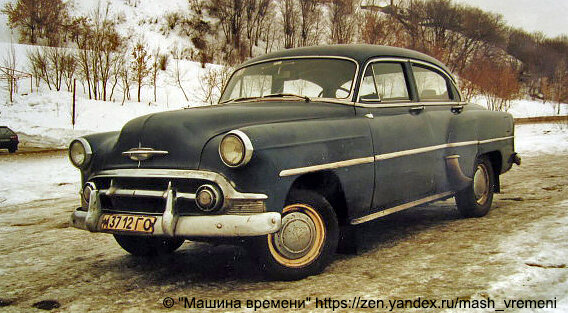 На моем фото: Chevrolet 210 DeLuxe