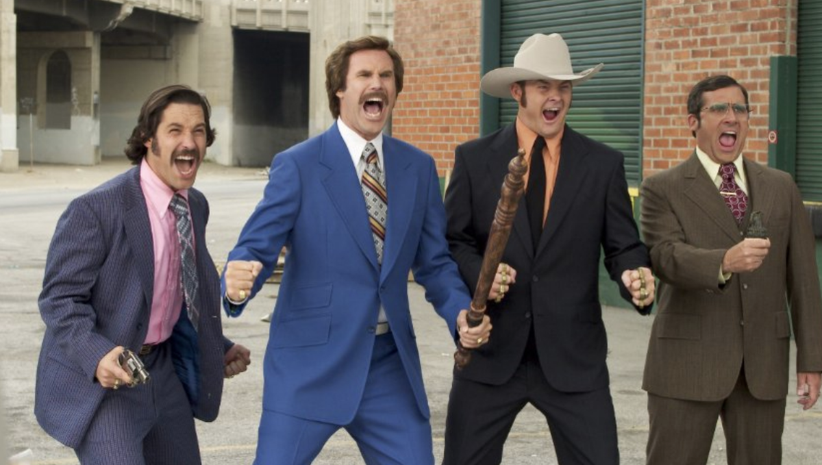 Кард из фильма "Телеведущий: Легенда о Роне Бургунди" (DreamWorks)