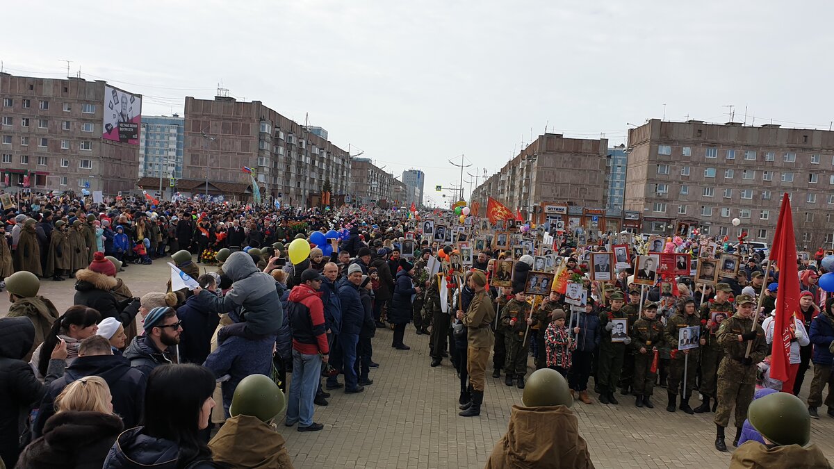 Шествие "Бессмерный полк".