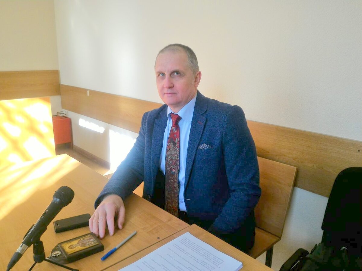 Михаил Колмыков уверен, что судья вынесет по его делу обвинительный приговор / Фото: Елена Васильева