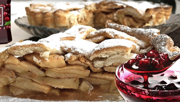 яблочный пирог в духовке