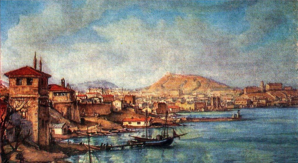 К.Ф. Богаевский. Феодосия. 1930. Бумага, акварель. https://krymkrymkrym.ru/k-f-bogayevskiy-feodosiya-1930-bumaga-akvarel-40-9-kh-62-5-sm?fbclid=IwAR3ruaqrPN2nwVLkVA-Zrig94QIA3vW8SJ_nRppYVIAQ8RR5TtbdCvmZydo