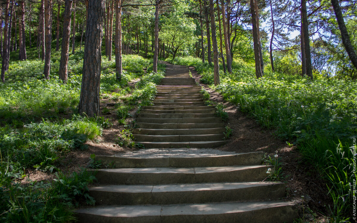 Курортный парк Кисловодск терренкуры