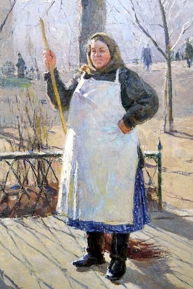 Волобуев Евгений Всеволодович «Утро», фрагмент