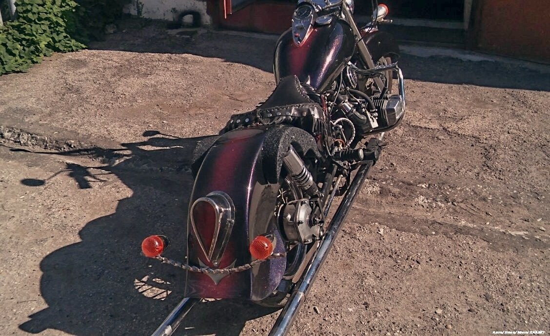 Перед "стойлом", завожу в гараж