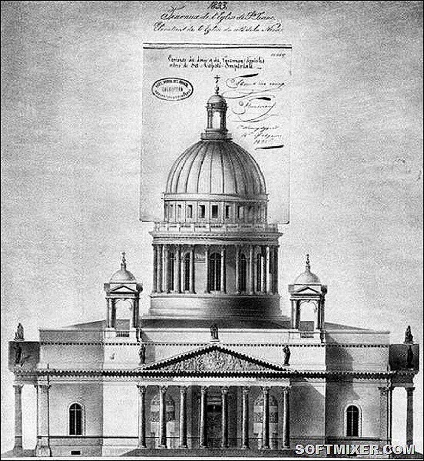 Исаакиевский собор был построен по проекту архитектора