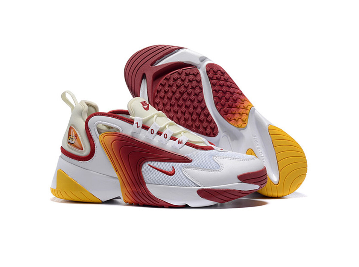 Nike Zoom 2K White Red Yellow stepshop