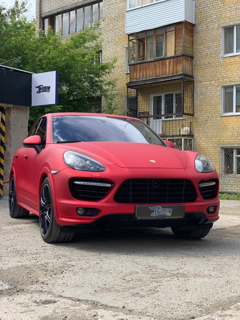 Porsche Cayenne (матовый хром) | трианон авто | Дзен