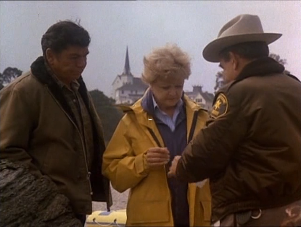 Кадр из сериала "Она написала убийство".